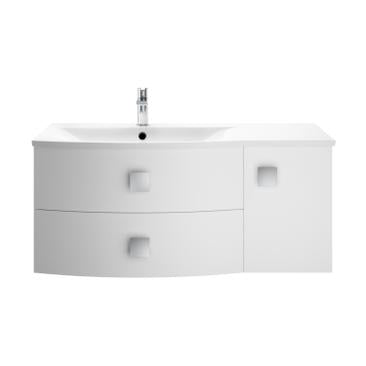 Sarenna 1000mm Wall Hung with Polymarble Basin