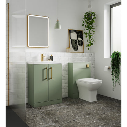 Arno 500/600mm 2 Door Floor Standing Basin Cabinet. Various Colours
