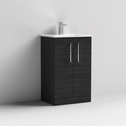 Arno 500/600mm 2 Door Floor Standing Basin Cabinet. Various Colours