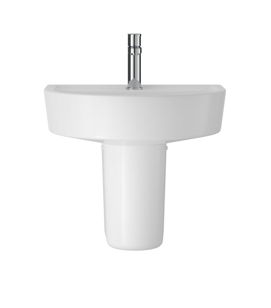 Luna 520mm Basin & Semi Pedestal