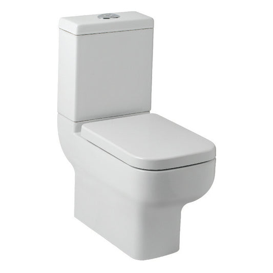 Options 600 Fully Back To Wall WC Pan with  Cistern & Soft Close Seat