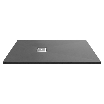 Square Slate Effect Shower Trays