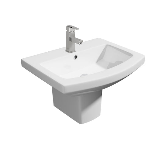 Trim 550 1th Basin & Semi Pedestal