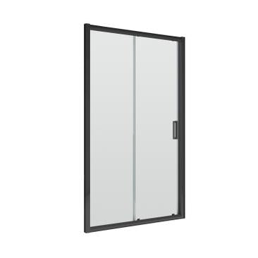 Rene Black 6mm Single Sliding Door