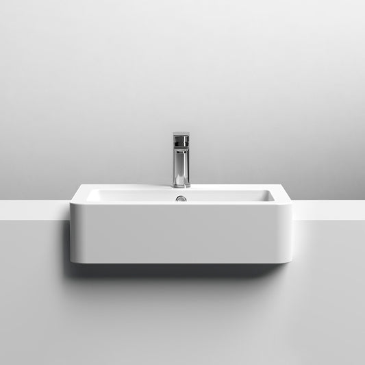 NBV172 semi recessed basin