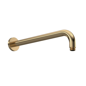 Arvan Brushed Brass Round Showers