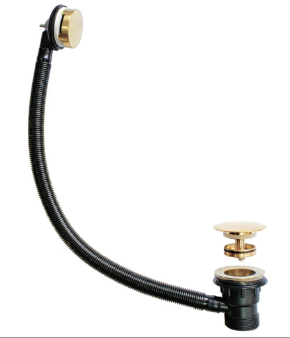 BRUSHED BRASS WASTES & ACCESSORIES