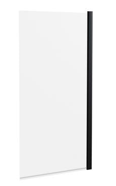 Nuie Black 6mm Bath screens