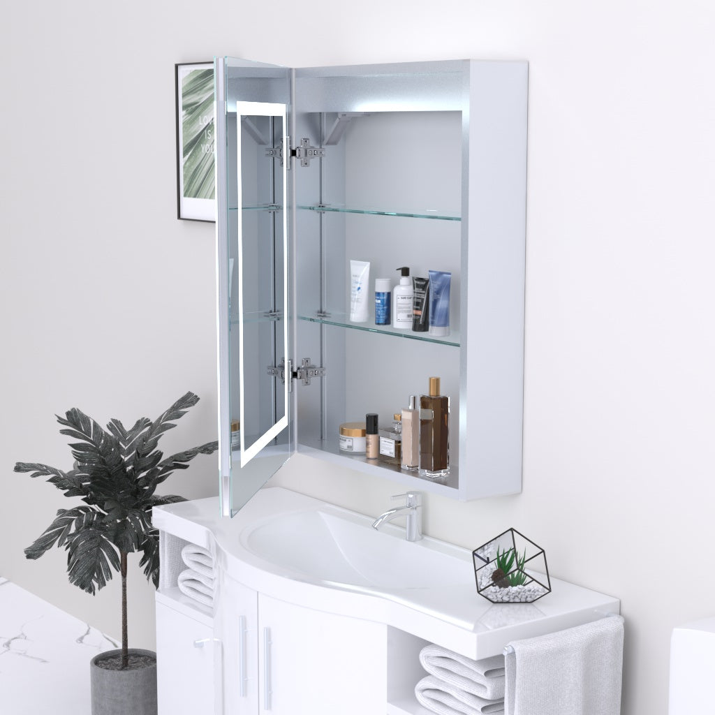 Frame 700x500mm LED Mirror Cabinet