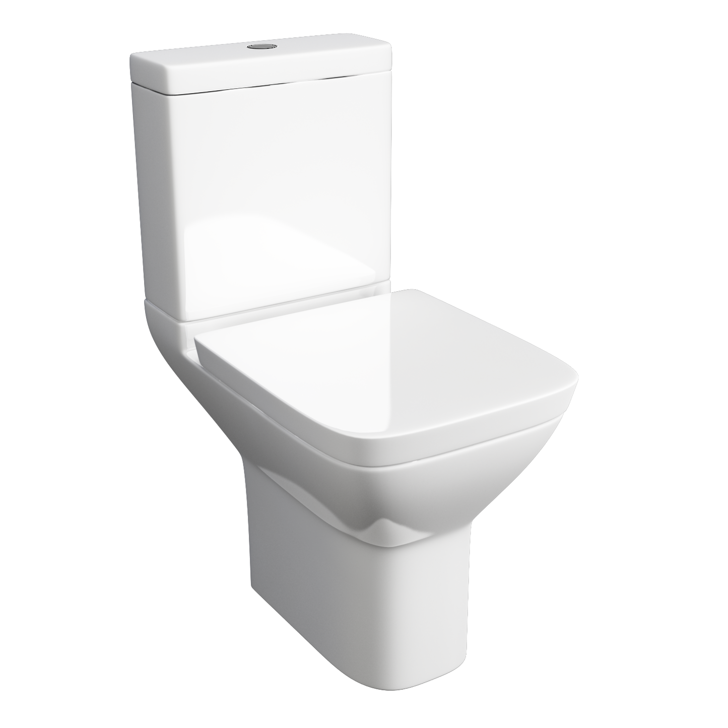 Project Square Pan, Cistern & Soft Close Seat