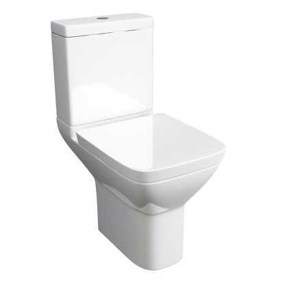 Project Square Pan, Cistern & Soft Close Seat