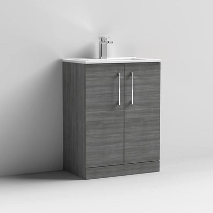 Arno 500/600mm 2 Door Floor Standing Basin Cabinet. Various Colours