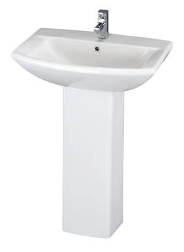 Asselby 600mm Basin & Pedestal