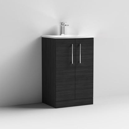Arno 500/600mm 2 Door Floor Standing Basin Cabinet. Various Colours