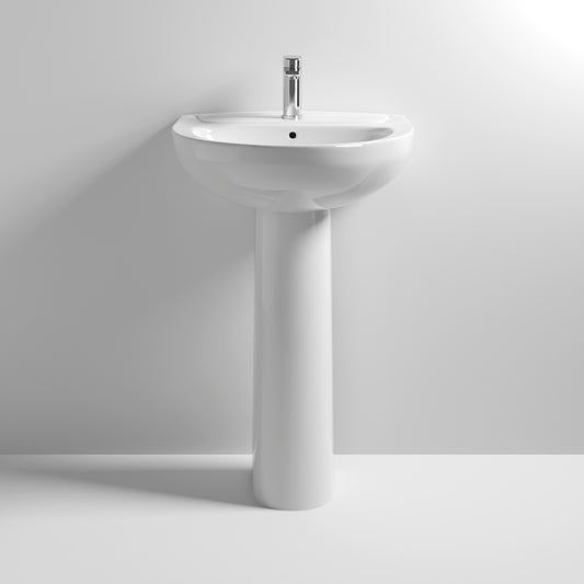 Lawton 550mm Basin & Pedestal