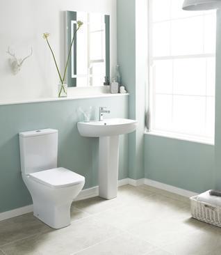 Ava 545mm Basin & Pedestal