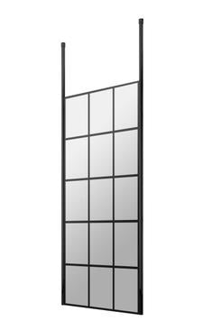 Hudson Reed Black Frame Wetroom Screens