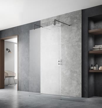 Nuie Black Wetroom Screens