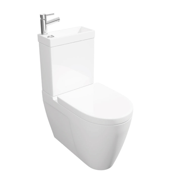 Combi 2-in-1 WC, Basin & Soft Close Seat including Mono Basin Mixer