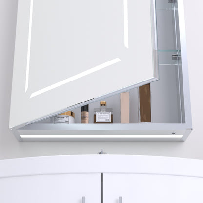 Link 700x500mm LED Mirror Cabinet