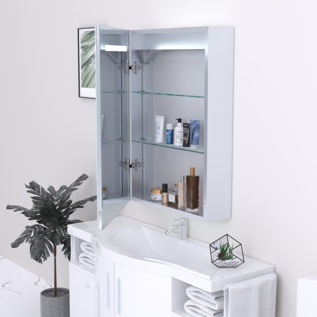 Prism 700x500mm LED Mirror Cabinet