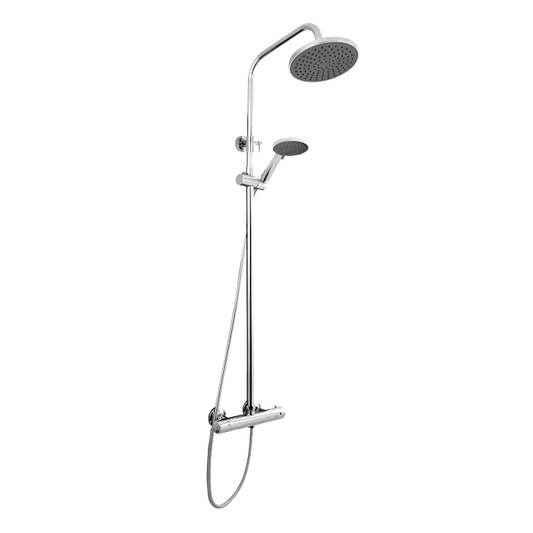 Nuie Round JTY475 Chrome Bar Showers with Drencher
