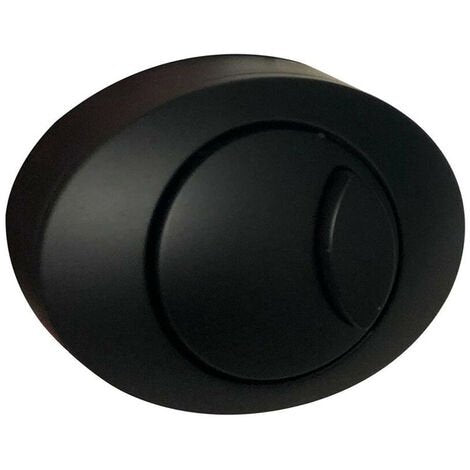 K Vit Black Push Button Option for concealed cistern