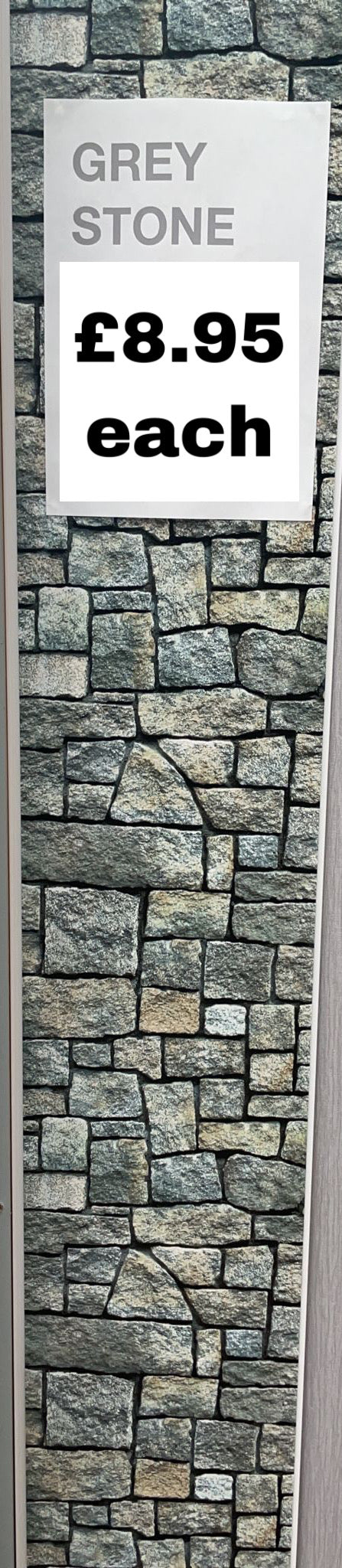 Grey Stone Cladding 2950 x 250 x 8mm