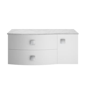 Sarenna 1000mm Wall Hung with Marble Worktop