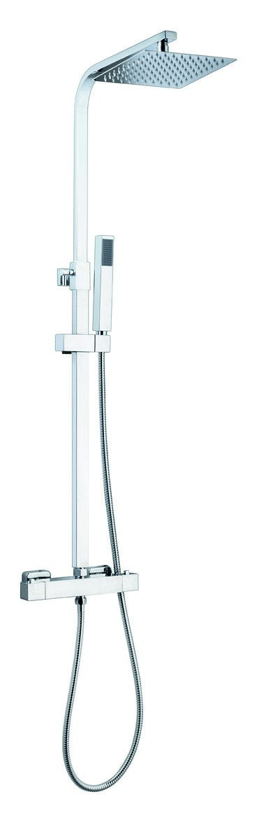 Pure Option 1 Thermostatic Concealed Shower with Adjustable Slide Rail Kit