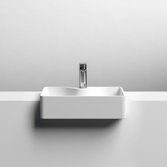 NBV174 semi recessed basin