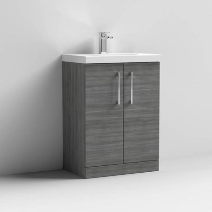 Arno 500/600mm 2 Door Floor Standing Basin Cabinet. Various Colours