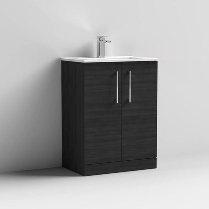 Arno 500/600mm 2 Door Floor Standing Basin Cabinet. Various Colours
