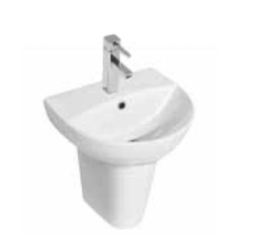 Kameo Basin 450mm, 500mm, 550mm 1th Basin & Semi Pedestal