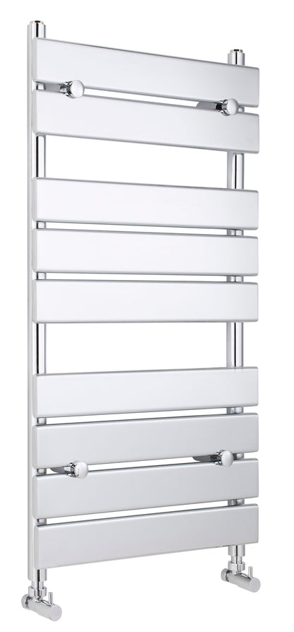 PIAZZA HEATED TOWEL RAILS 9 BAR H950 x W500mm