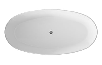 CONTEMPORARY OVAL FREESTANDING BATH