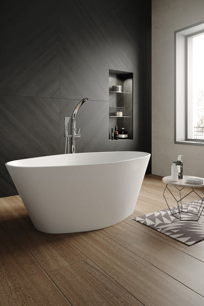 CONTEMPORARY OVAL FREESTANDING BATH