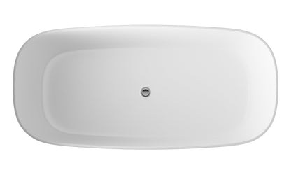 CONTEMPORARY SQUARE FREESTANDING BATH